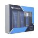 Set Ferrioni Deep Blue 3Pz 100ML EDT Spray / Body Shampoo 100ML / After Shave 100ML